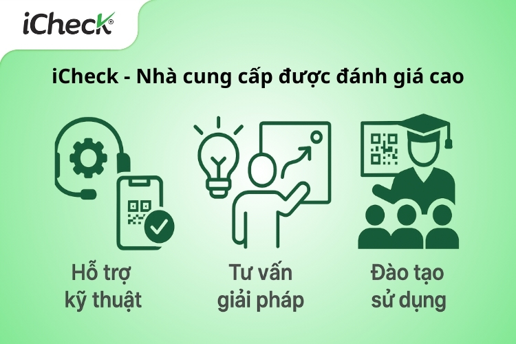 iCheck – Nhà cung cấp có dịch vụ được đánh giá rất tốt