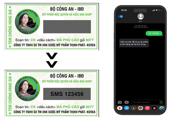 Tem chống giả công nghệ cao khó để làm giả hơn bởi tính duy nhất và bảo mật của mã xác thực