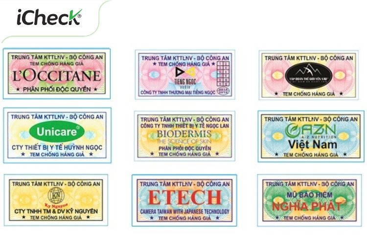 Tem chống giả Bộ Công an mẫu cũ ngừng cấp mới theo Công văn 94/C54-P1 2017