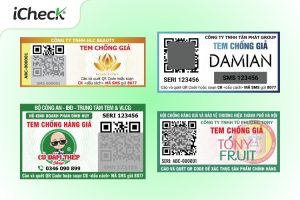 tem qr code chống giả