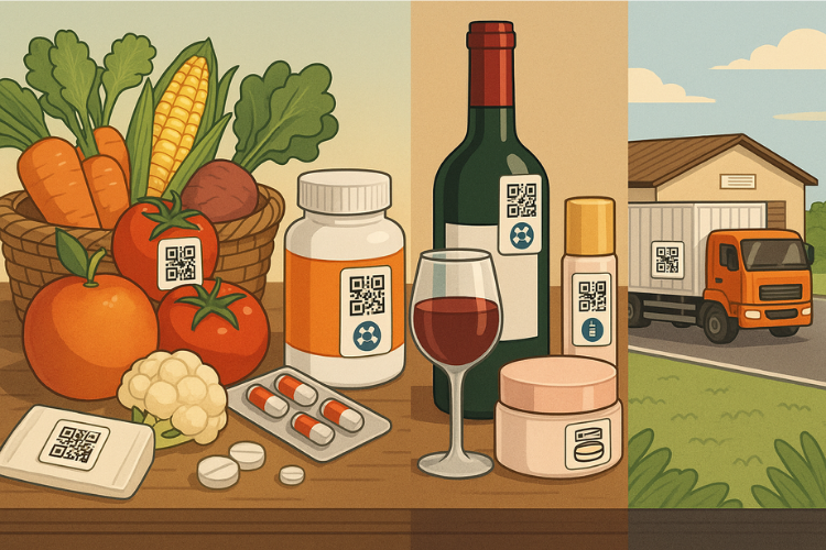 Ứng dụng thực tế tem điện tử Blockchain trên các sản phẩm