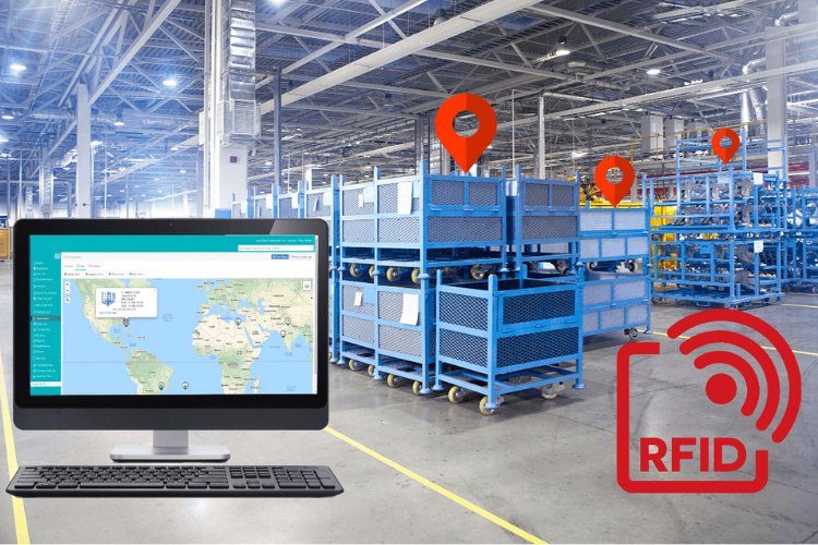 Ảnh minh họa quản lý, theo dõi logistics của tem chống giả RFID